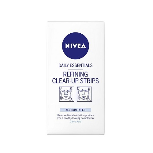 Nivea Osvěžující čisticí pleťové náplasti (Refining Clear-Up Strips) 6 ks