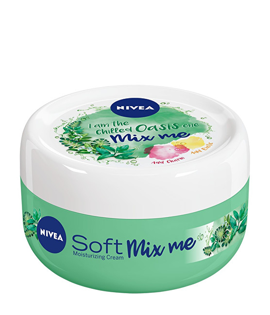 Nivea Svěží hydratační krém Soft Mix Me (Moisturizing Cream I Am The Chilled Oasis One) 100 ml