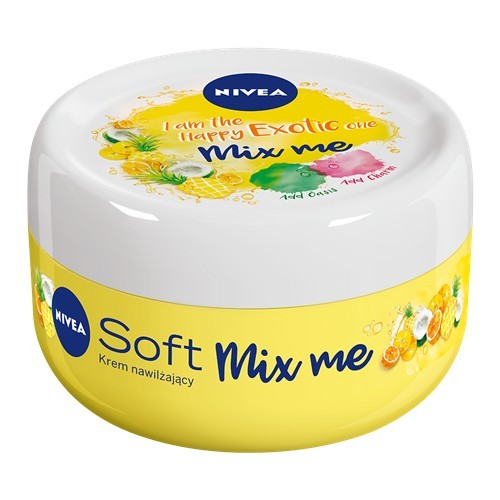Nivea Svěží hydratační krém Soft Mix Me (Moisturizing Cream I Am The Happy Exotic One) 100 ml