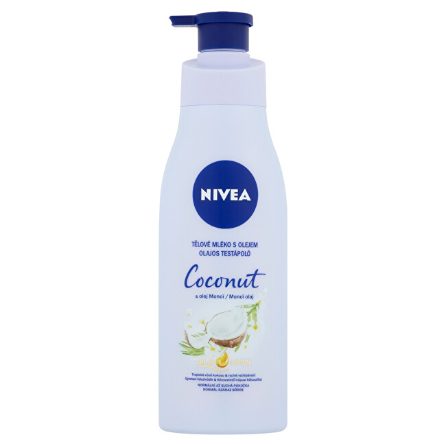Nivea Tělové mléko s olejem pro normální až suchou pokožku Coconut & Manoi Oil 200 ml