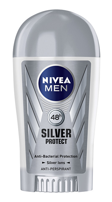 Nivea Tuhý antiperspirant pro muže Silver Protect Dynamic Power 40 ml