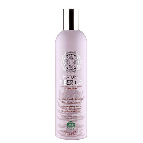 Natura Siberica Kondicionér pro barvené a poškozené vlasy - Ochrana a lesk (Coloured and Damaged Hair Conditioner) 400 ml