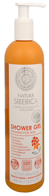 Natura Siberica Sprchový gel - Vitamíny pro pleť (Shower Gel Vitamins For Skin) 400 ml