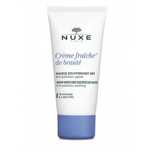 Nuxe Hydratační maska pro všechny typy pleti Creme Fraiche De Beauté (48 HR Moisture SOS Rescue Mask) 50 ml