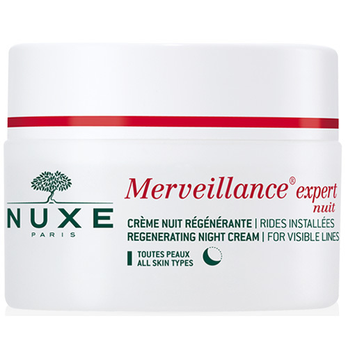 Nuxe Noční pleťový krém Merveillance Expert Nuit (Regenerating Night Cream Visible Lines) 50 ml