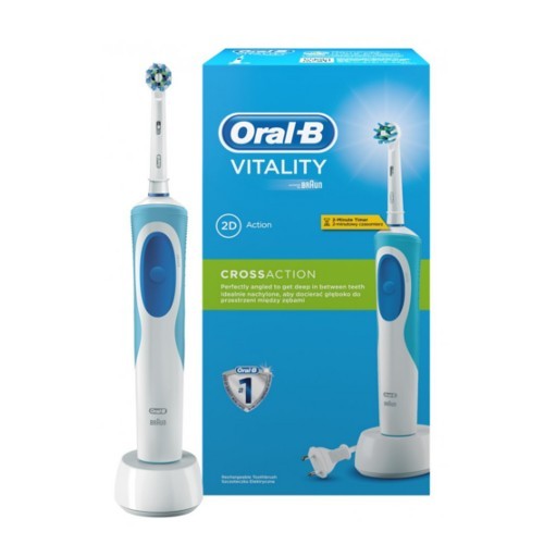 Oral B Elektrický zubní kartáček Vitality Cross Action + 1 hlavice (Cross Action)
