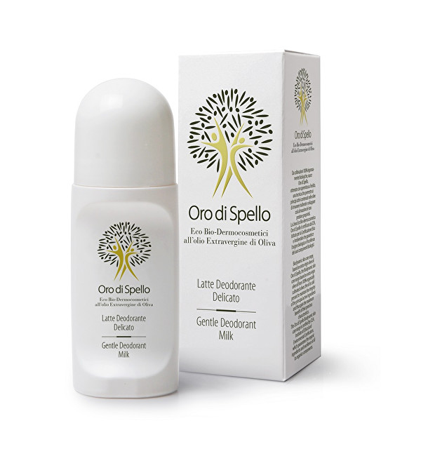 Oro di Spello Jemné deodorační mléko bez obsahu barviv (Gentle Deodorant Milk) 50 ml
