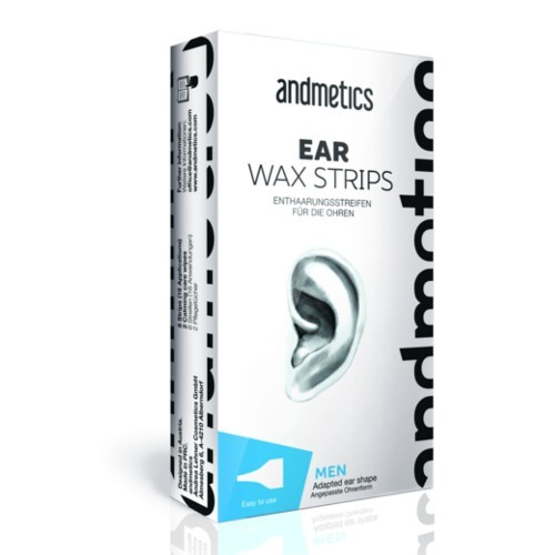 Andmetics Depilační voskové pásky na uši pro muže (Ear Wax Strips For Men)
