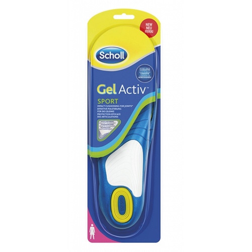 Scholl Gel Active Gelové vložky do bot Sport dámské 1 pár
