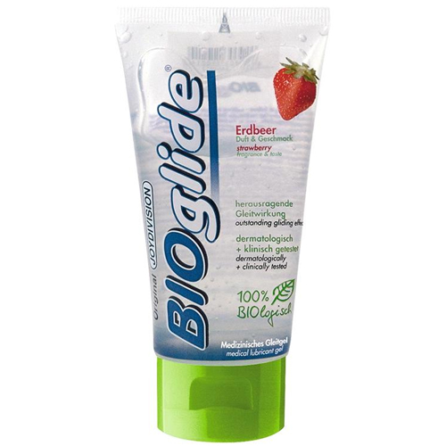 Ostatní Lubrikační gel BIOglide Jahoda 80 ml
