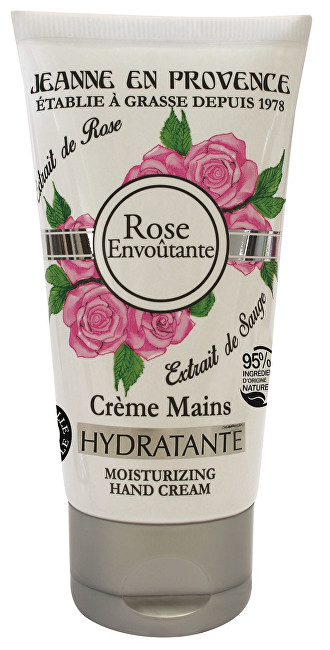 Panier des Sens Krém na ruce Růže a muškát (Hand Cream) 75 ml