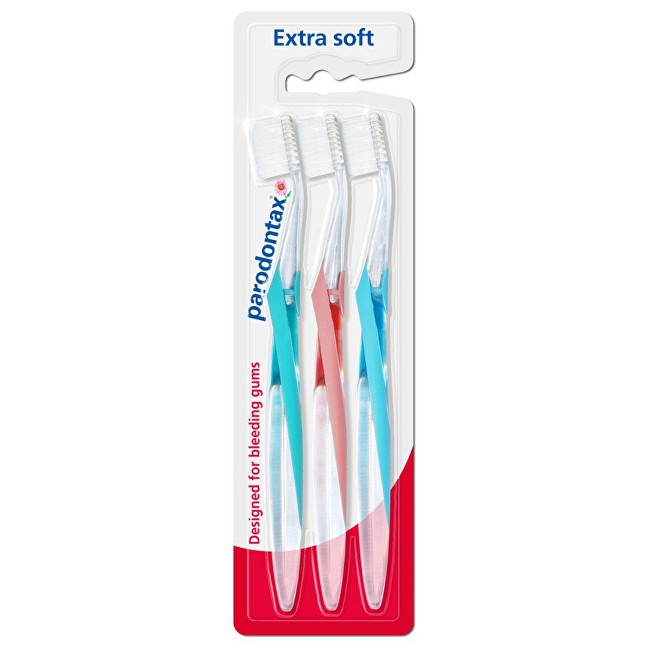 Parodontax Zubní kartáček Extra soft 3 ks