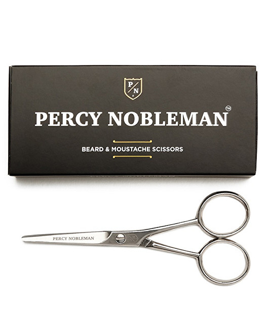 Percy Nobleman Nůžky na vousy a knír (Beard & Moustache Scissors)