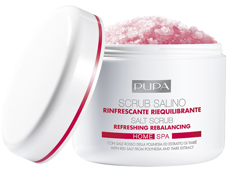 Pupa Osvěžující peeling s obsahem soli Home Spa (Refreshing Rebalancing Salt Scrub) 350 g