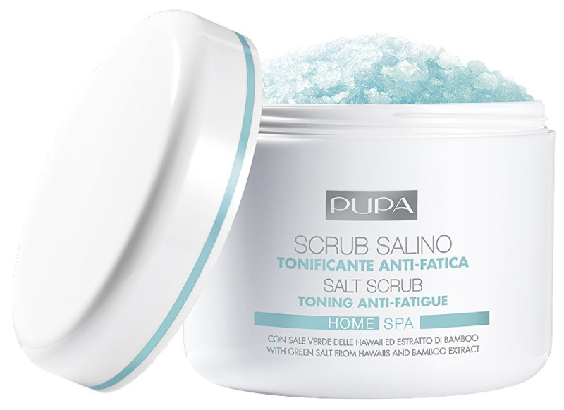 Pupa Tonizující peeling s obsahem soli Home Spa (Toning Anti-Fatigue Salt Scrub) 350 g