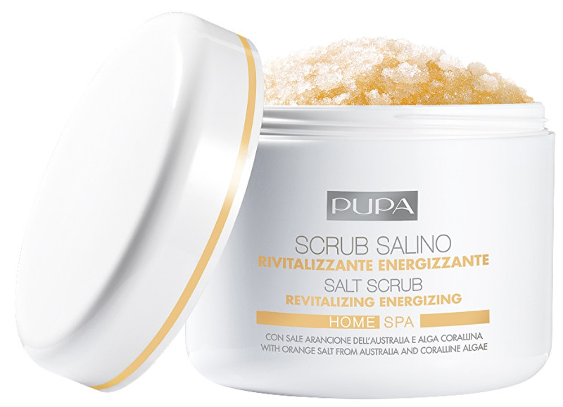 Pupa Revitalizační, energizující peeling s obsahem soli Home Spa (Revitalizing Energizing Salt Scrub) 350 g