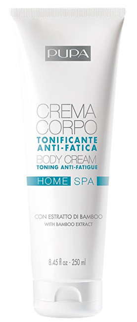 Pupa Tonizační tělový krém Home Spa Crema Corpo (Toning Anti-Fatigue Body Cream) 250 ml