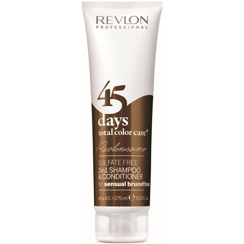 Revlon Professional Šampon a kondicionér pro smyslné hnědé odstíny 45 days total color care (Shampoo&Conditioner Sensual Brunettes) 275 ml