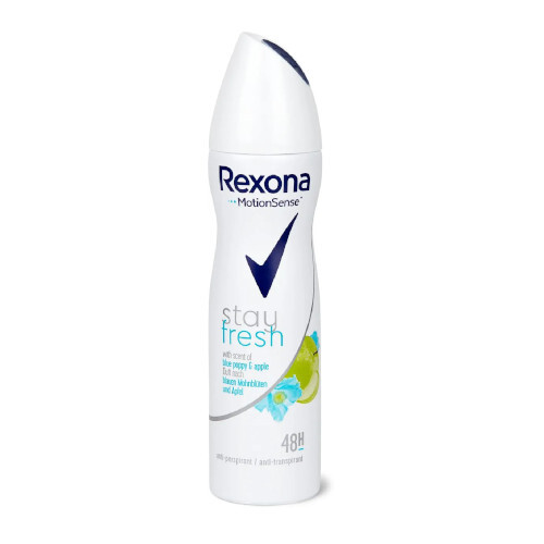 Rexona Antiperspirant ve spreji Blue Poppy &amp; Apple 150 ml