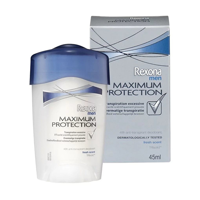 Rexona Tuhý deodorant Men Maximum Protection Clean Scent 45 ml