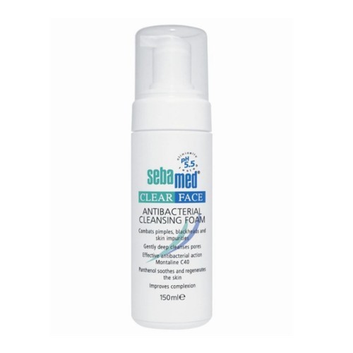 Sebamed Antibakteriální čistící pěna Clear Face (Antibacterial Cleansing Foam) 150 ml