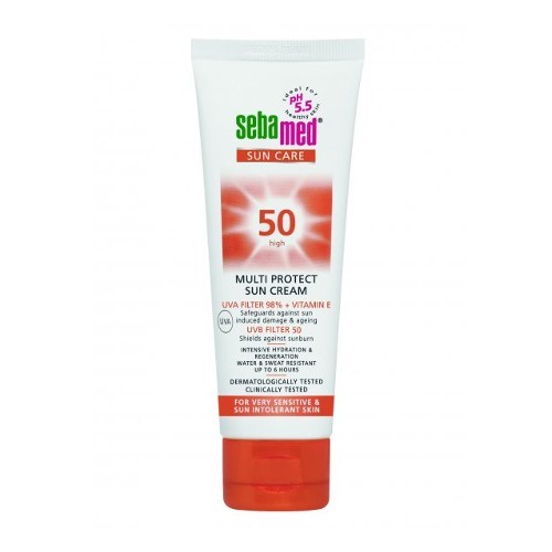 Sebamed Opalovací krém SPF 50 Sun Care (Multi Protect Sun Care) 75 ml