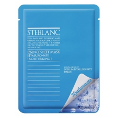 Steblanc Pleťová maska pro intenzivní hydrataci Hyaluron (Essence Sheet Mask Hyaluronate) 20 g