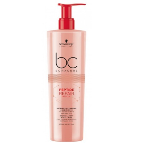 Schwarzkopf Professional Micelární čisticí kondicionér pro poškozené vlasy BC Repair Rescue (Micellar Cleansing Conditioner) 500 ml
