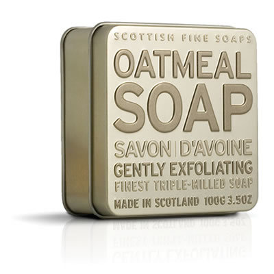 Scottish Fine Soaps Mýdlo v plechu Oves 100 g