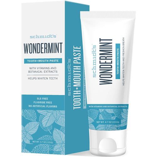 Schmidt´s Zubní pasta s příchutí máty Wondermint (Toothpaste) 100 ml