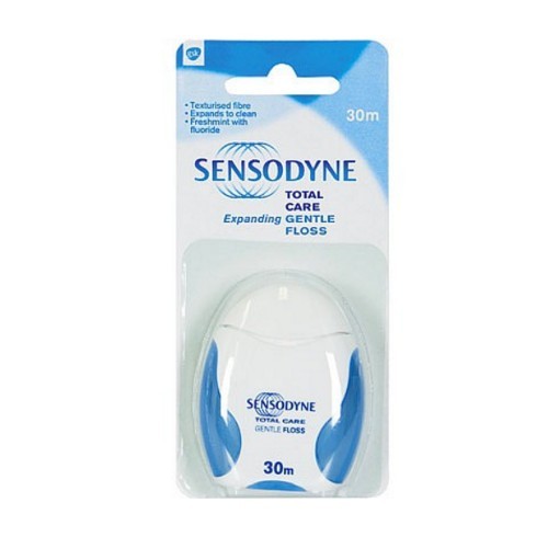 Sensodyne Dentální zubní nit (Expanding Gentle Floss) 30 m