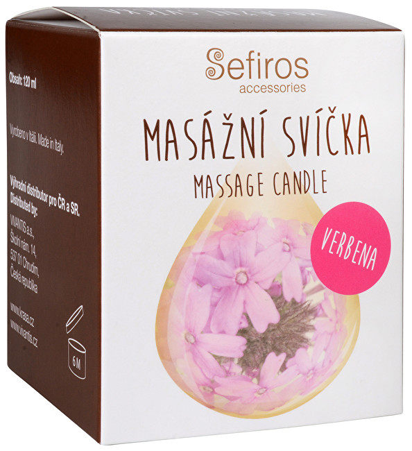 Sefiros Masážní svíčka Verbena (Massage Candle) 120 ml