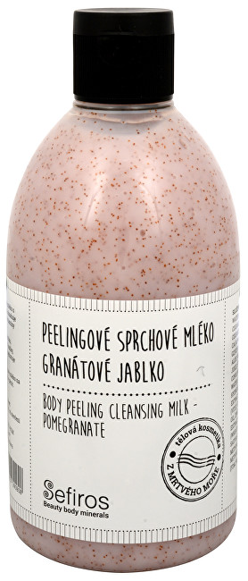 Sefiros Peelingové sprchové mléko Granátové jablko (Body Peeling Cleansing Milk) 500 ml