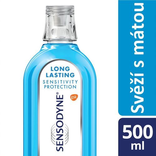 Sensodyne Ústní voda Cool Mint 500 ml