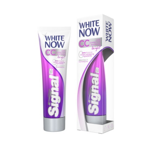 Signal Bělicí zubní pasta (White Now Care Correction Bright) 75 ml
