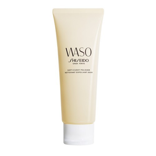 Shiseido Jemný pleťový peeling se sojovým výtažkem Waso (Soft + Cushy Polisher) 75 ml