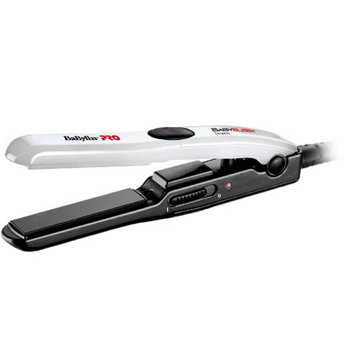 BaByliss PRO Cestovní žehlička na vlasy BabySleek 13 mm - SLEVA - poškozená krabička bílá BAB2050E