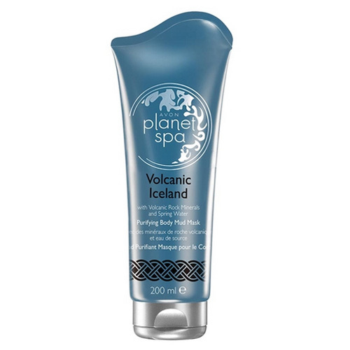 Avon Čisticí tělová bahenní maska Planet Spa Volcanic Iceland 200 ml - SLEVA - prasklé víčko