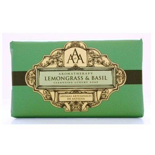 Somerset Toiletry Luxusní čisticí mýdlo Citrónová tráva a bazalka (Lemongrass & Basil Cleansing Luxury Soap) 200 g