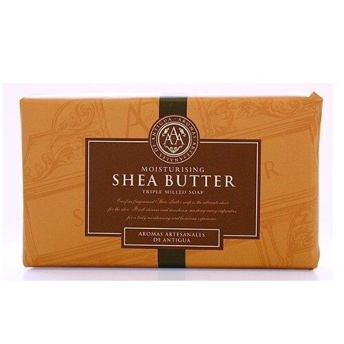 Somerset Toiletry Luxusní tuhé mýdlo v ozdobném papíru Bambucké máslo (Triple Milled Soap) 200 g