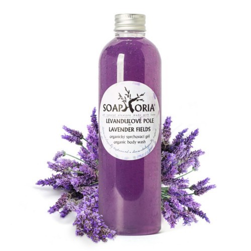 Soaphoria Organický sprchový gel Levandulové pole (Organic Body Wash Lavender Fields) 250 ml