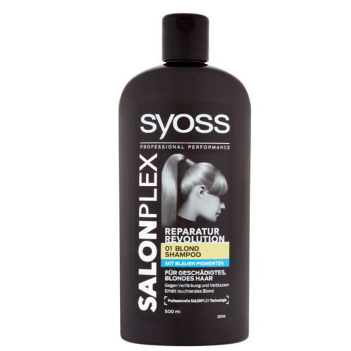 Syoss Šampon pro zesvětlené a obarvené blond vlasy Salon Plex Blonde Renaissance (Shampoo) 500 ml