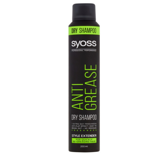 Syoss Suchý šampon pro rychle se mastící vlasy Anti Grease (Dry Shampoo) 200 ml