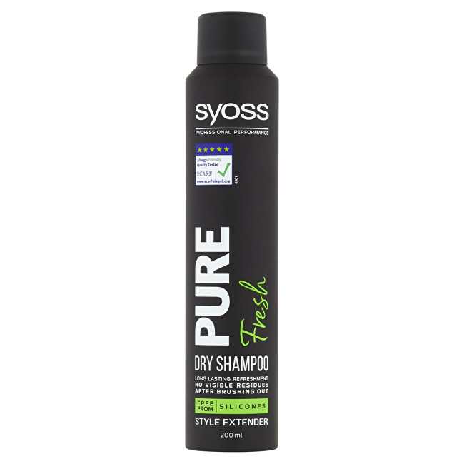Syoss Suchý šampon Pure Fresh (Dry Shampoo) 200 ml