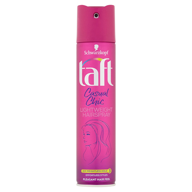 Taft Extra silně tužící lak na vlasy Casual Chic (Lightweight Hairspray) 250 ml