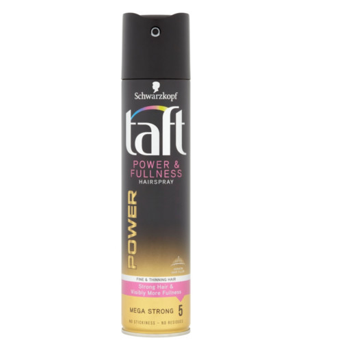 Taft Lak na vlasy Power &amp; Fullness Mega Strong 5 (Hair Spray) 250 ml