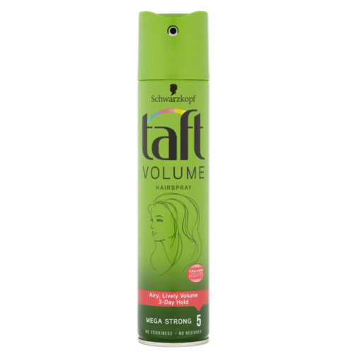 Taft Lak na vlasy Volume Mega Strong 5 (Hair Spray) 250 ml - SLEVA - poškozený obal