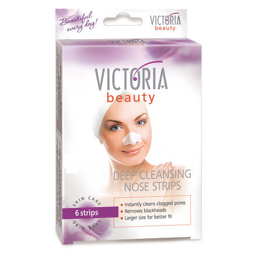 Victoria Beauty Intenzivní čisticí gelové náplasti na nos 6 ks