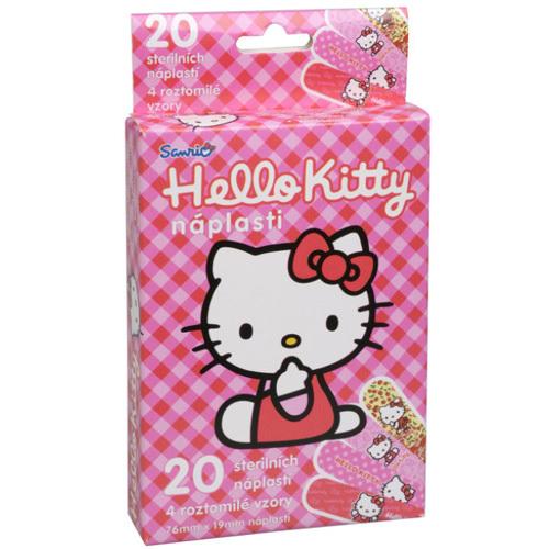 VitalCare Dětské náplasti Hello Kitty 20 ks
