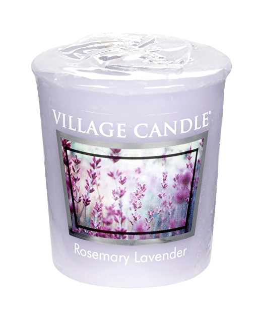Village Candle Aromatická votivní svíčka Rozmarýn a levandule (Rosemary Lavender) 57 g